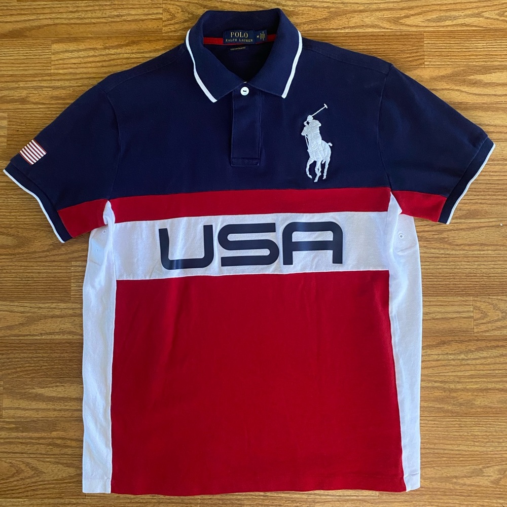USA polo size medium by Polo Ralph Lauren